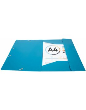 Binder with 3 flaps and elastic PP 400? Eco opaque, for...