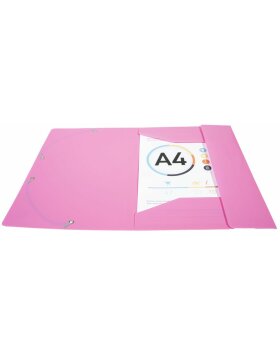 opaque Binder with 3 flaps and elastic PP 400? Eco, for...