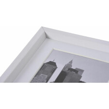 20x30 cm fotolijst plastic metallica - wit