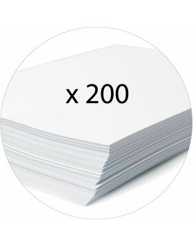 Archivbox Exabox Rücken 25mm mit Etikett aus Manila Karton 600g Nature Future, DIN A4 Schwarz
