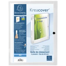 Archivbox Krea Cover Chromaline 40mm PP 0,7mm transparent