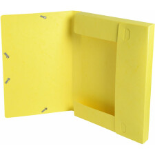 Caja de archivo Cartobox lomo plano suministrado cartón Manila 25mm Nature Future, DIN A4 colores surtidos