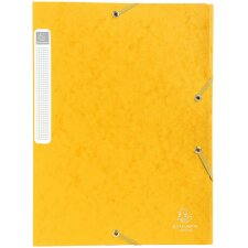 Pudło archiwizacyjne Cartobox płaski dostarczany grzbiet 25mm Manila karton Nature Future, DIN A4 Żółty