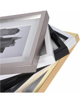 METALLICA plastic frame 30x30 cm - white