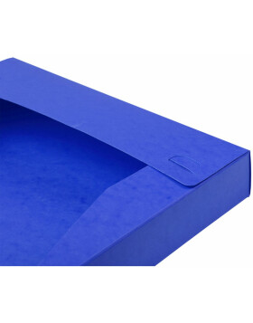 Archivbox 40mm Rücken Nature blau
