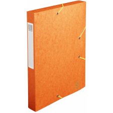 Caja archivo 40mm lomo Nature naranja