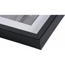 METALLICA Kunststoffrahmen 30x30 cm - schwarz