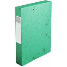 Scatola darchivio Cartobox piatta con dorso in cartone Manila da 60 mm Nature Future, DIN A4 colori assortiti