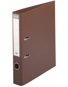 Exacompta folder A4 Premium 50mm brown