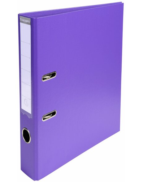Classeur &agrave; levier Exacompta A4 Premium 50mm violet