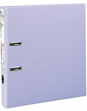 Folder PREMTOUCH made of PP with 2 rings, back 50mm, DIN A4 oversized lilac