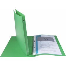 Ring Binder PP 500? with 4 rings and 15mm back 20mm, opaque Krea Cover sorted for A4 color