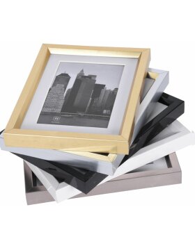 plastic frame 40x50 cm METALLICA - white