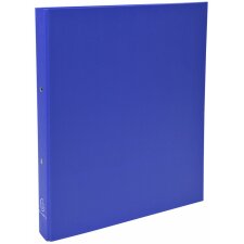 Ringbuch PP A4 2-Ringe 30mm Blau