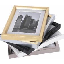 metallica fotolijst 40x50 cm plastic - donkergrijs