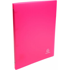 Ring Binder PP 500? with 4 rings 15mm, 20mm back, Chromaline, for A4 assorted colors