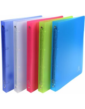 Ring Binder PP with 4 rings and 20mm back Chromaline, for...