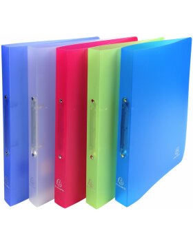 Ring Binder PP 700? with 2 rings 20mm, 30mm back, Chromaline, for A4 assorted colors