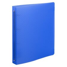 Ring binder a4+ Linicolor 4ring mechanism 30mm blue
