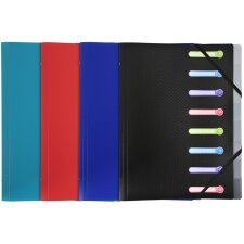 Eckspann order folder with elastic band A4