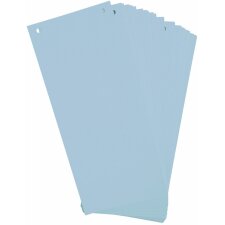 Separating strips 105x240mm blue 100 pieces