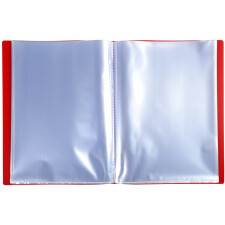Sight folder A4 20 sleeves 8 colours assorted