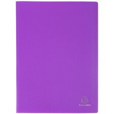 View folder made of soft PP 300? grained with 50 cases, opaque sorted for A4 color