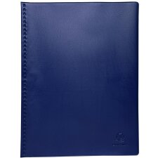 File sheet with soft PP lid 300? 30 cases VEGA opaque, for A4 Blue