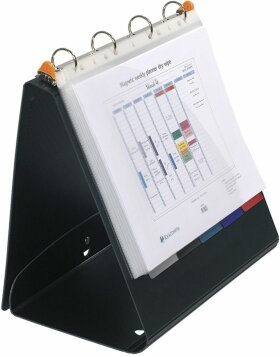 Presentation folder ExaShow 30mm Exaclair, DIN A4 Black