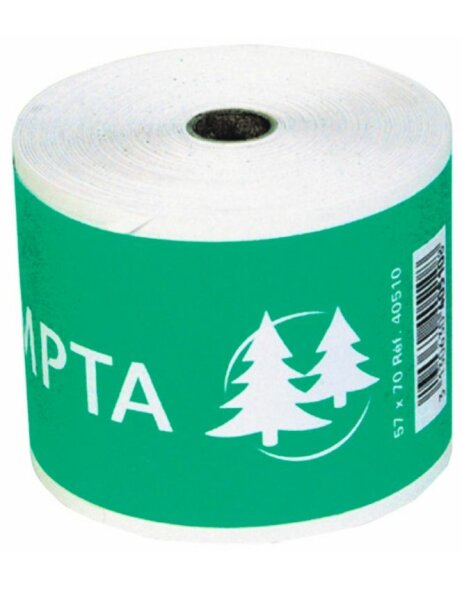 one-ply film for cash registers and desktop computer - 40m