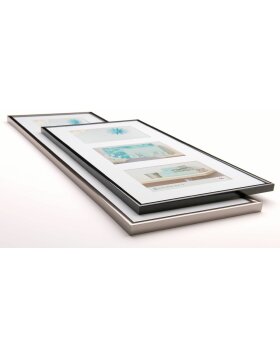 Walther Gallery Frame New Lifestyle silver 3 zdjecia 13x18 cm