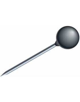 Marking pin round Ø 4 mm black 100 pieces