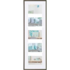 Picture gallery frame New Lifestyle - steel 5x 10x15 cm
