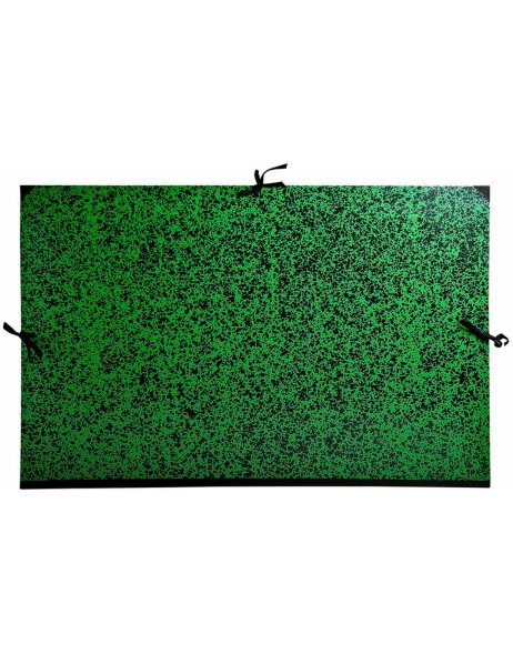 Cartella di disegno Annonay verde per il formato B1