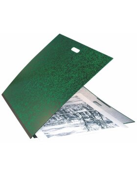 Annonay zielone portfolio w 50x70 cm