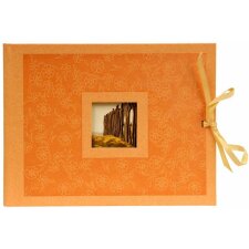 Small album orange Krea Sand