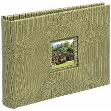 Álbum de fotos Kenia papiro verde 20x16 cm