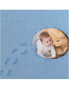 Exacompta Baby Photo Album Piloo blu 29x32 cm 60 pagine bianche