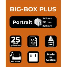 Big-Box Plus Classic ijsblauwe ladebox
