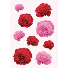 Rosenblüten-Sticker DECOR
