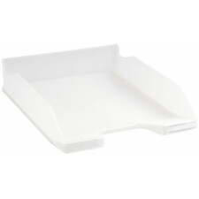 Letter tray Combo 2 Classic white transparent