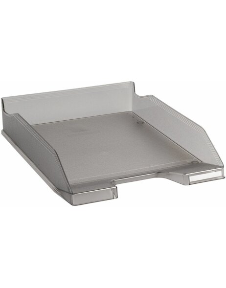 Letter tray Combo 2 Classic gray transparent
