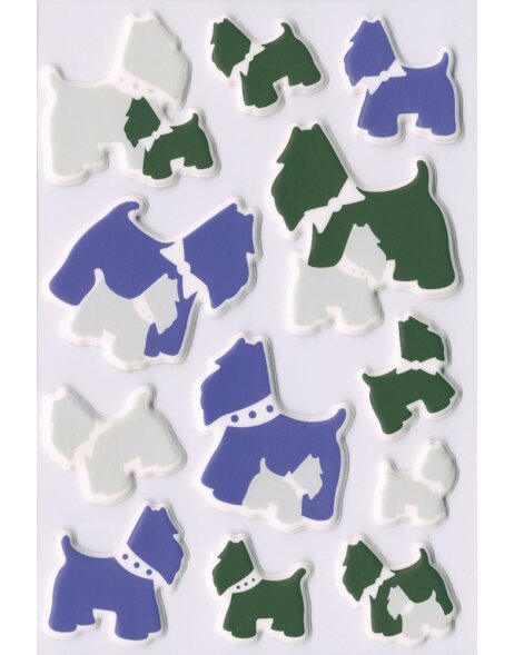 Stickers &quot;Dogs&quot;, self adhesive - MAGIC