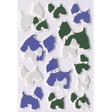 Stickers &quot;Dogs&quot;, self adhesive - MAGIC