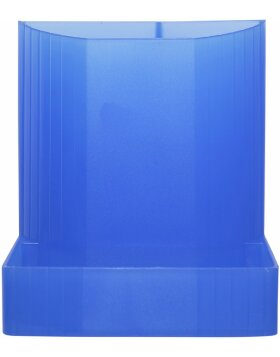 Pot à crayons Mini-Octo bleu glacé translucide