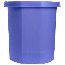 Octo Blue Purple Wastebasket