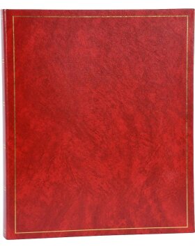 Photo-book BASIC LINE - red,  28,5 x 34 cm