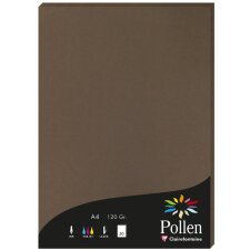 A4 Pollen Paper 120g 50 sheets brown