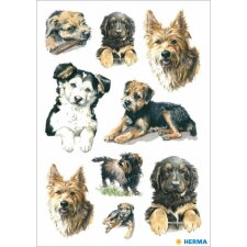 Stickers Dogs  DECOR, self adhesive
