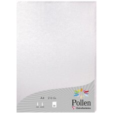 Paper A4 pollen 210g mother of pearl pink 25 sheets